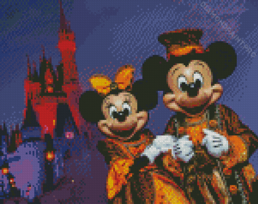 Aesthetic Disney Halloween Diamond Painting