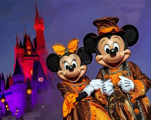 Aesthetic Disney Halloween Diamond Painting