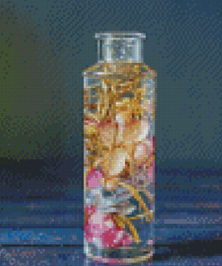 Aesthetic Flower In Bottle Art Diamond Painting