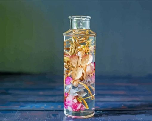 Aesthetic Flower In Bottle Art Diamond Painting