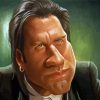 Aesthetic John Travolta Art Diamond Painting