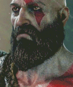 Aesthetic Kratos Diamond Painting