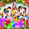Aesthetic Mickey Mouse Christmas Diamond Painting