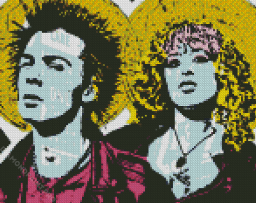 Aesthetic Sid And Nancy Diamond Painting