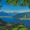 Aesthetic Strandbad Zell Am See Diamond Painting