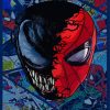 Aesthetic Spiderman With Venom Art Diamond Painting