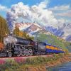 Alaska Railroad Art Diamond Painting