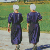 Amish Women Diamond Painting