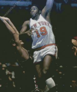 Basketball Player Willis Reed Diamond Painting