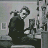 Black And White Enigma Of James Dean Diamond Painting