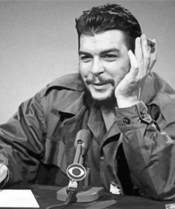 Black And White Che Guevara Diamond Painting