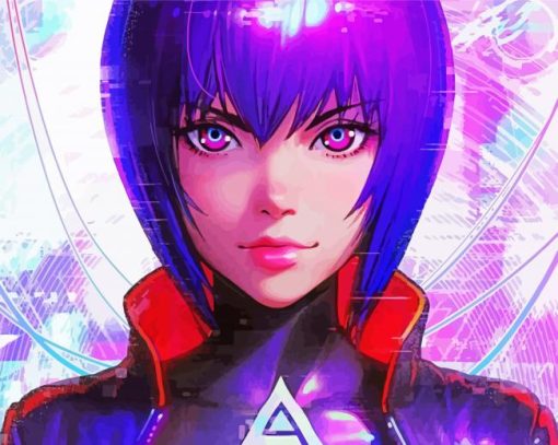 Ghost In The Shell Character Diamond Painting
