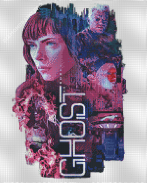 Ghost In The Shell Movie Poster Diamond Painting