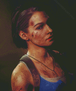 Jill valentine Resident Evil Agent Diamond Painting