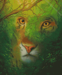 Tiger Eyes Nature Diamond Painting