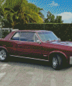 1964 GTO Car Diamond Painting