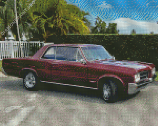 1964 GTO Car Diamond Painting