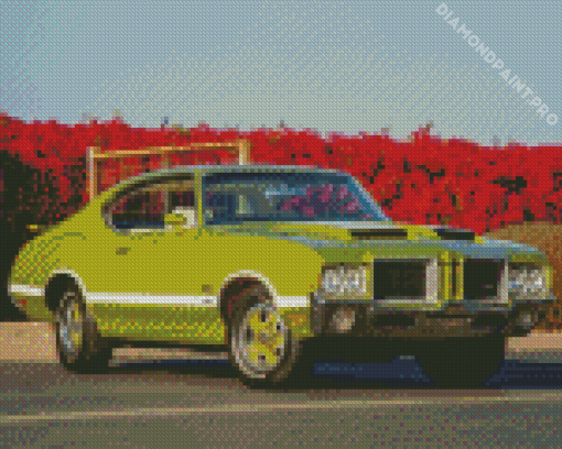 1971 Oldsmobile 442 Diamond Painting