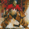 Abstract Hockey Canada Diamond Painting