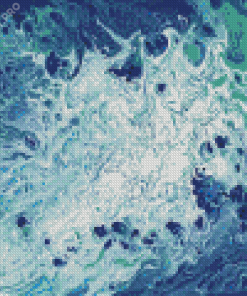 Abstract Ocean Diamond Painting