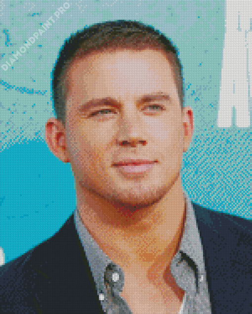 Actor Channing Tatum Diamond Painting