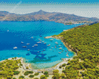Aegina Island Diamond Painting