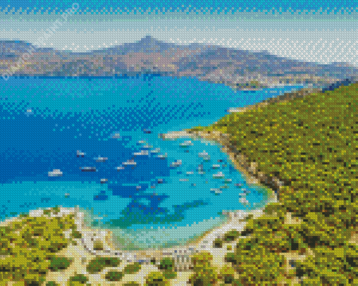 Aegina Island Diamond Painting