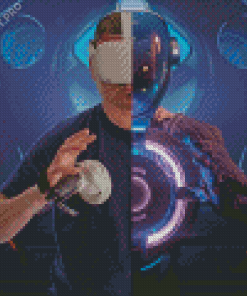 Aesthetic Echo In VR Diamond Painting