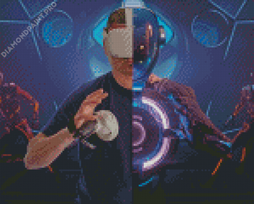 Aesthetic Echo In VR Diamond Painting