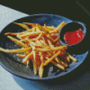 Aesthetic French Fries Meal Diamond Painting