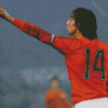 Aesthetic Johan Cruyff Diamond Painting