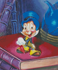 Aesthetic Jiminy Cricket Cartoon Diamond Painting