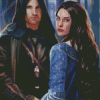 Arwen And Her Love Lord Of The Rings Diamond Painting