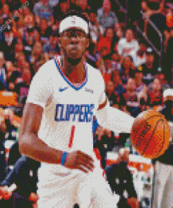 Basketball Player Reggie Jackson Diamond Painting
