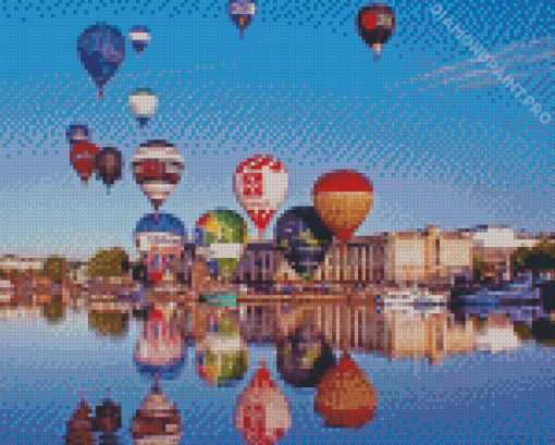 Bristol Hot Air Ballons Diamond Painting