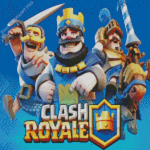 Clash Royale Diamond Painting