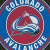 Colorado Avalanche Ice Hockey Logo Diamond Painting