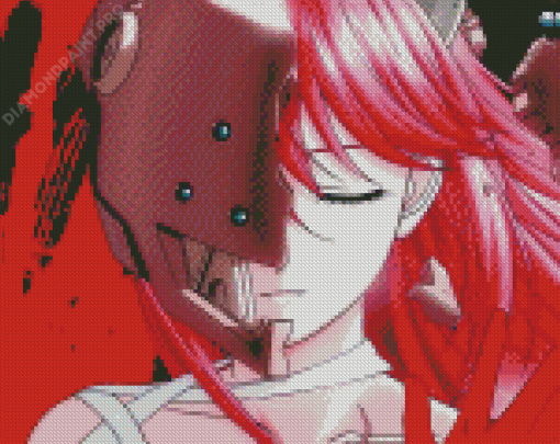 Elfen Lied Anime Diamond Painting