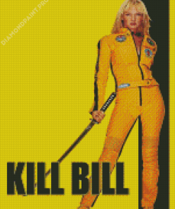 Kill Bill Volume 1 Poster Diamond Painting