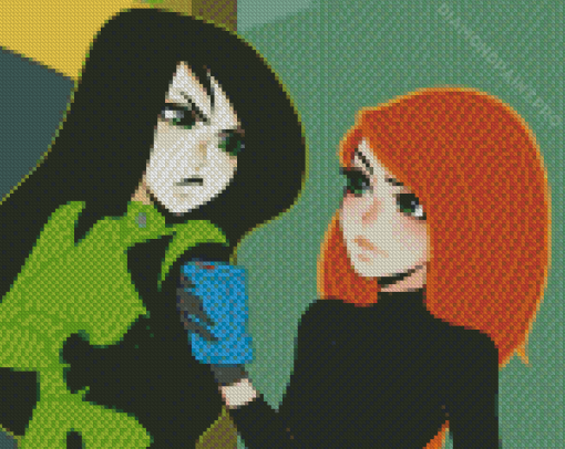 Kim Possible Art Diamond Painting