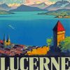 Lake Lucerne Poster Diamond Painting