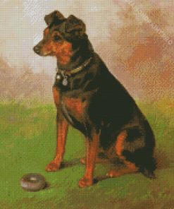 Manchester Terrier Dog Art Diamond Painting