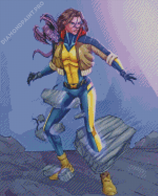 Marvel Superhero Shadowcat Diamond Painting