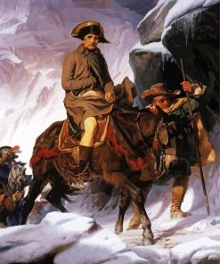 Napoleon Crossing The Alps By Paul Delaroche Diamond Painting