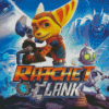 Ratchet And Clank Cartoon Poster Diamond Painting