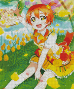 Rin Hoshizora Diamond Painting