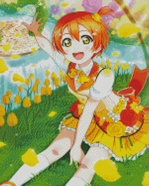 Rin Hoshizora Diamond Painting