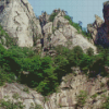 Seoraksan Mountain Diamond Painting
