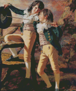 The Allen Brothers By Henry Raeburn Diamond Painting