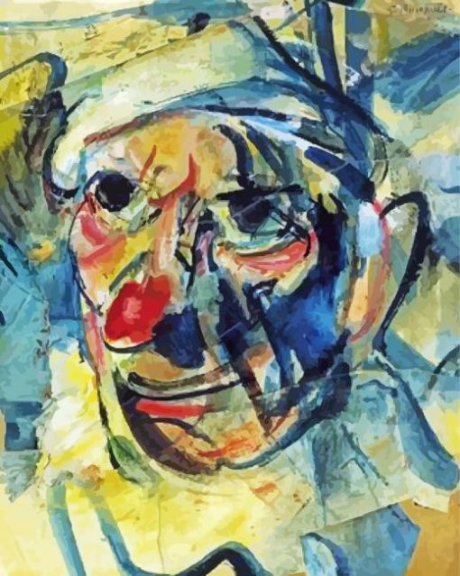 The Clown By Georges Rouault Diamond Painting